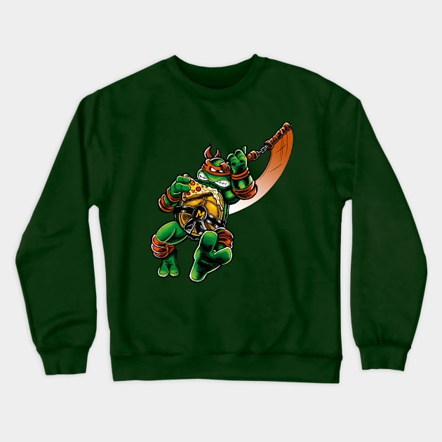 Michaelangelo Crewneck Sweatshirt by Ale_jediknigth